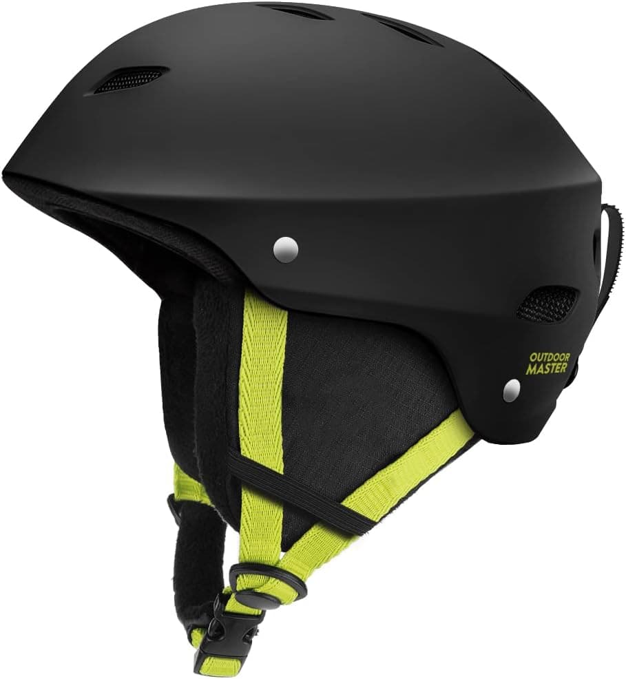 OutdoorMaster Kelvin Ski Helmet - Snowboard Helmet for Men, Women & Youth
