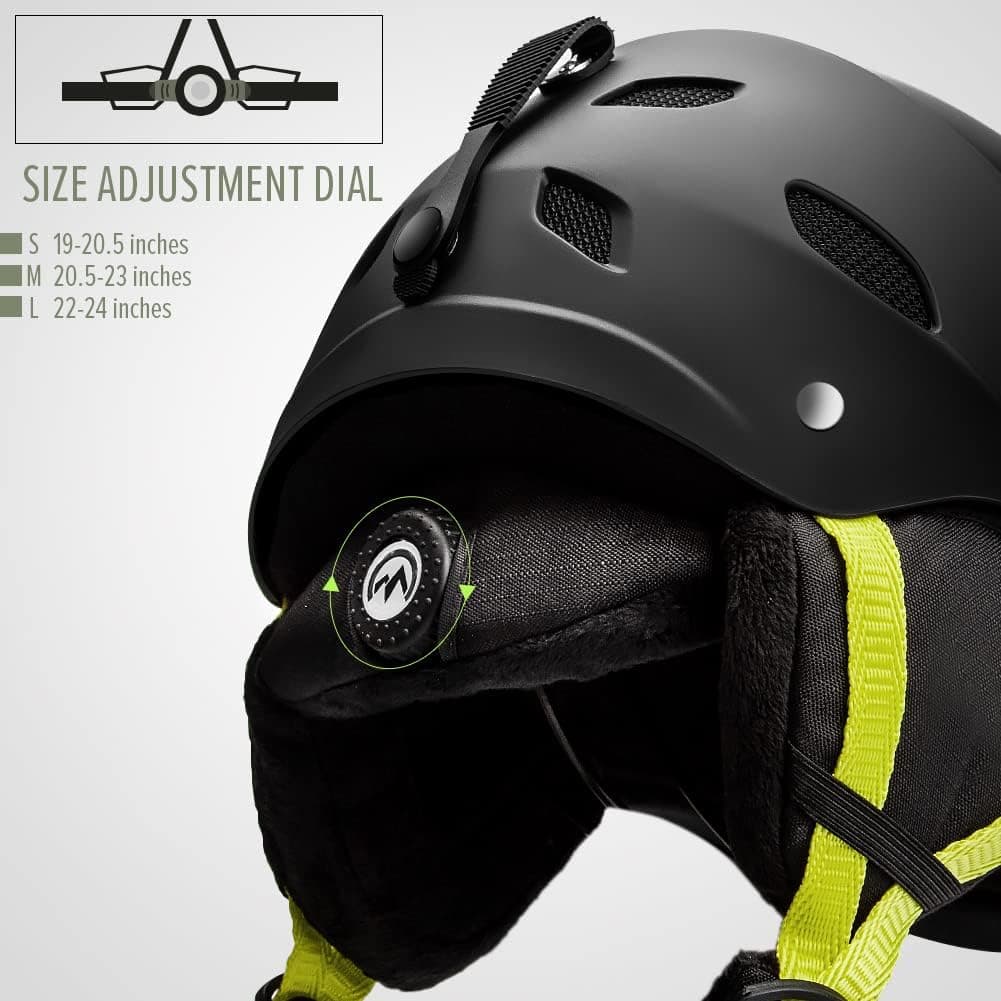 OutdoorMaster Kelvin Ski Helmet - Snowboard Helmet for Men, Women & Youth - Image 2