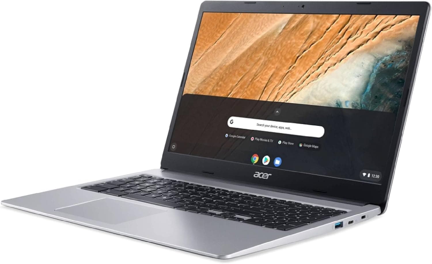 Acer 315-15.6" Chromebook Intel Celeron N4020 1.1GHz 4GB RAM 64GB Flash Chrome OS - (Renewed) - Image 3