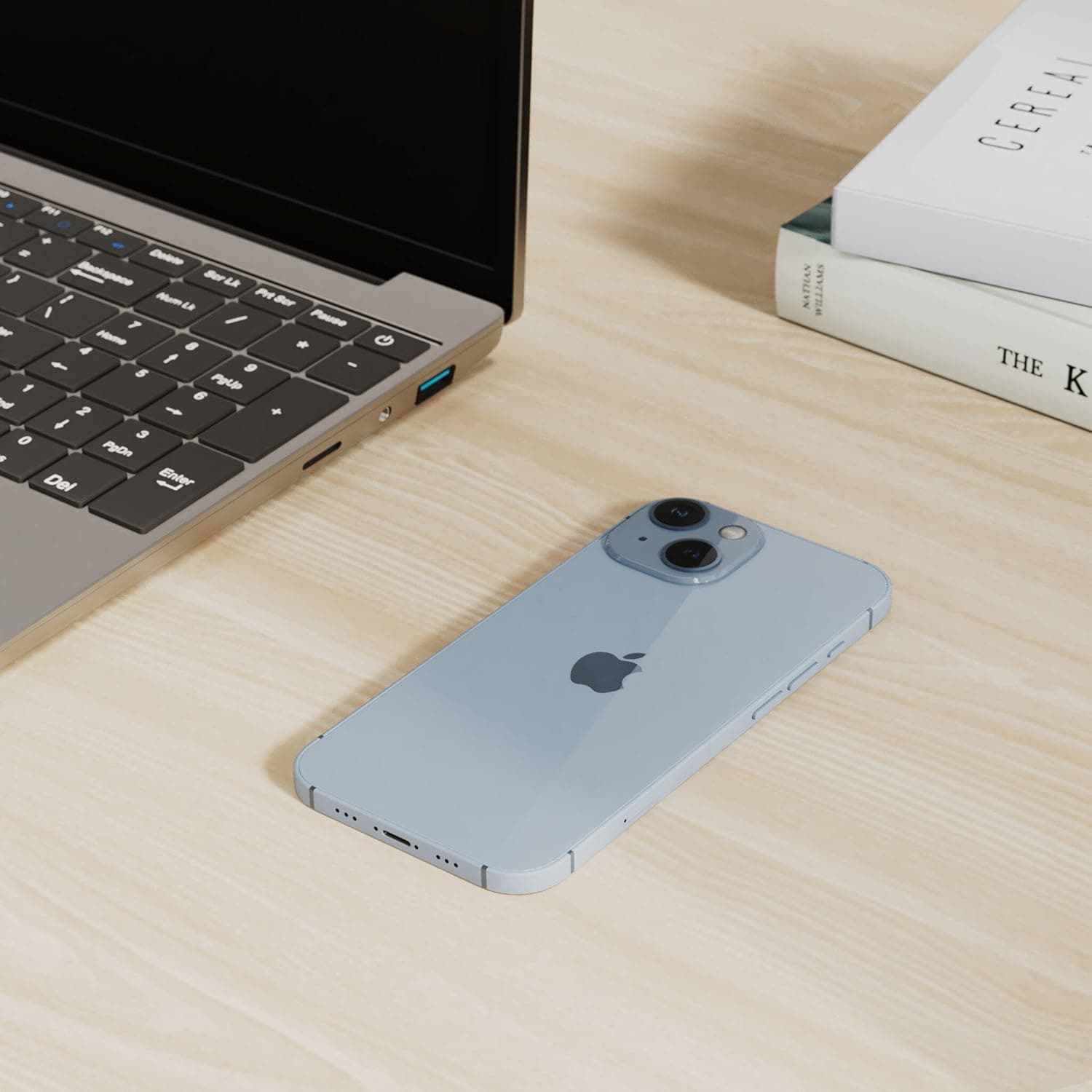 Apple iPhone 14 (Renewed), 128GB, Blue - Unlocked - Image 2