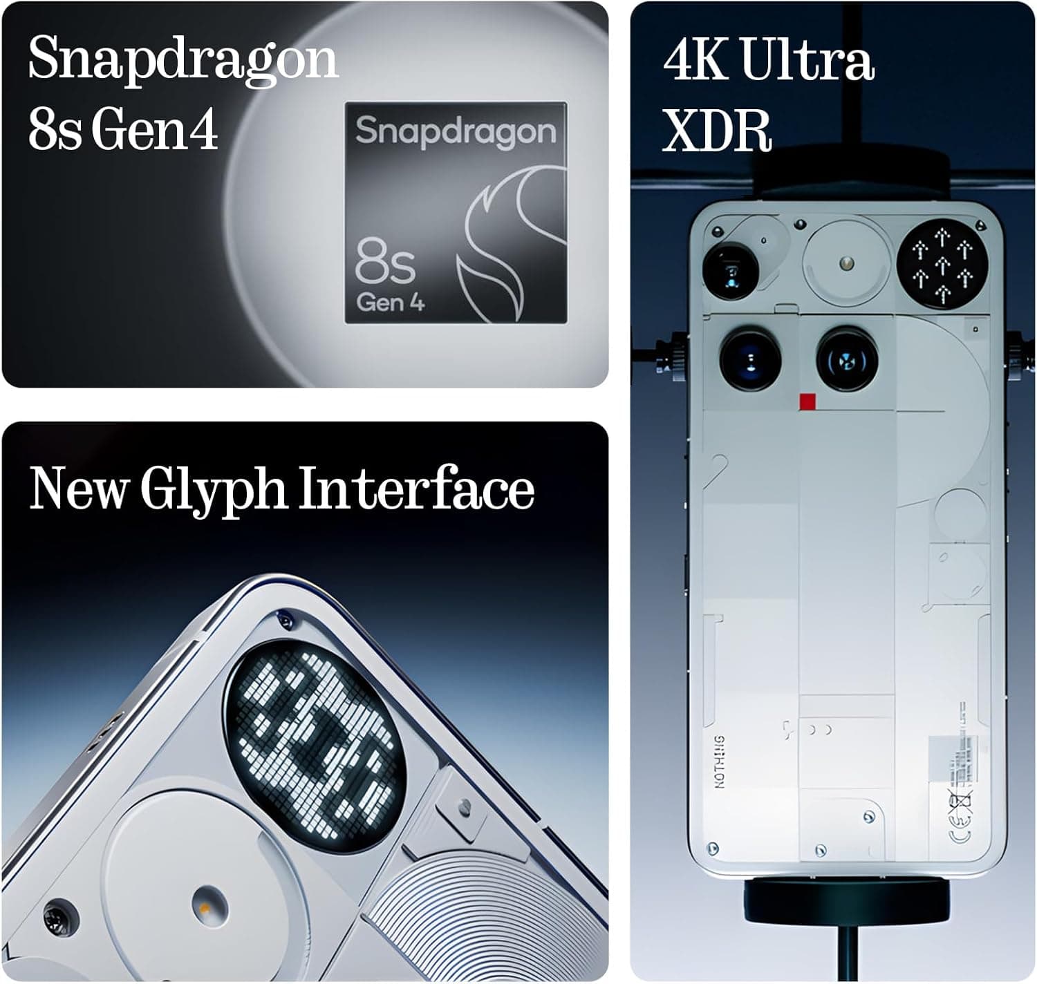 Nothing Phone (3) Cell Phone, 2025 New 5G Unlocked Phones 256GB, Android 15 - Image 3