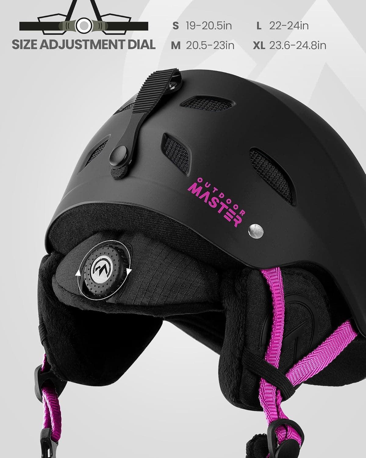 OutdoorMaster Kelvin Ski Helmet - Snowboard Helmet for Men, Women & Youth - Image 5