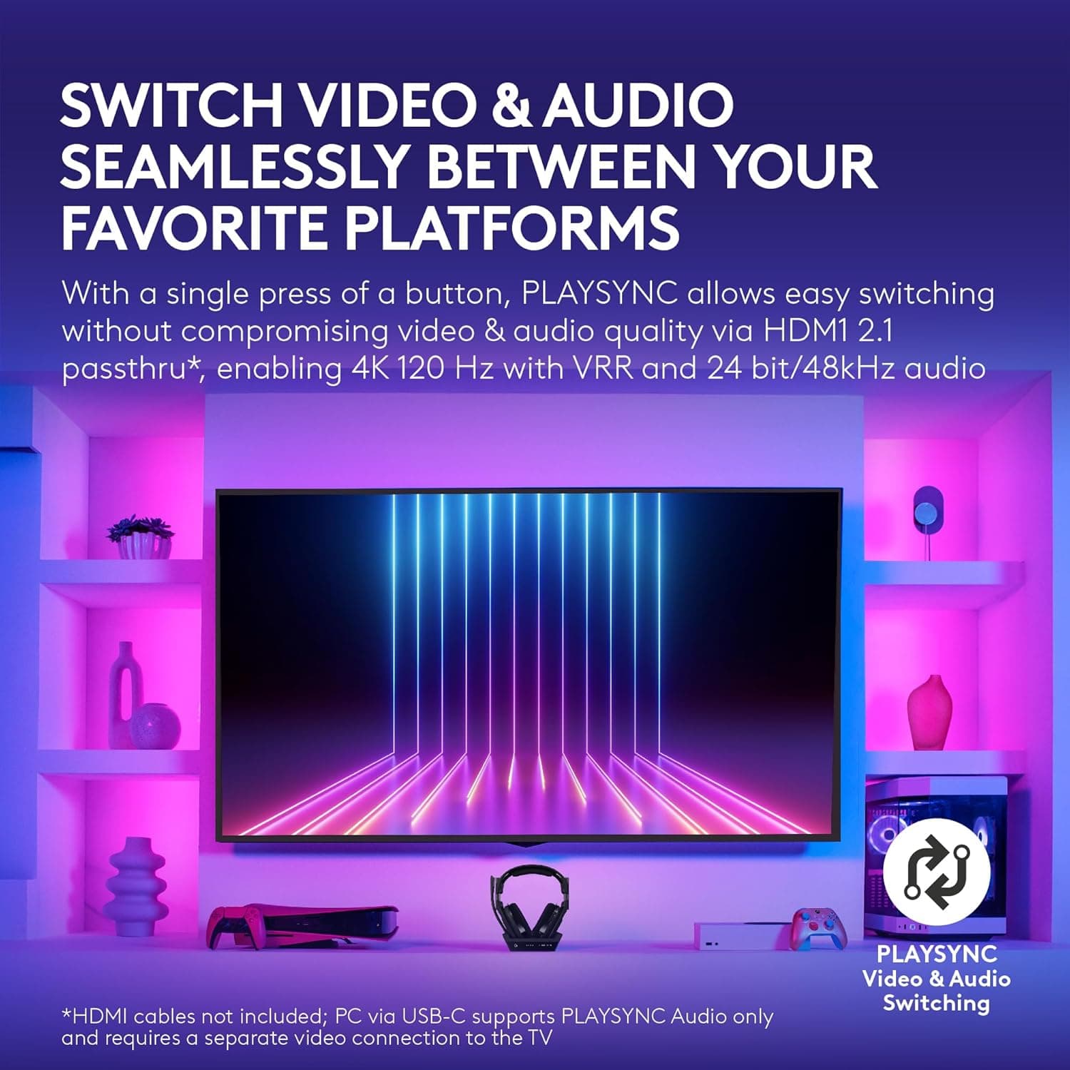 Logitech G Astro A50 X Multi-Platform Wireless Gaming Headset + Base Station for PS5/Xbox/PC - Image 3