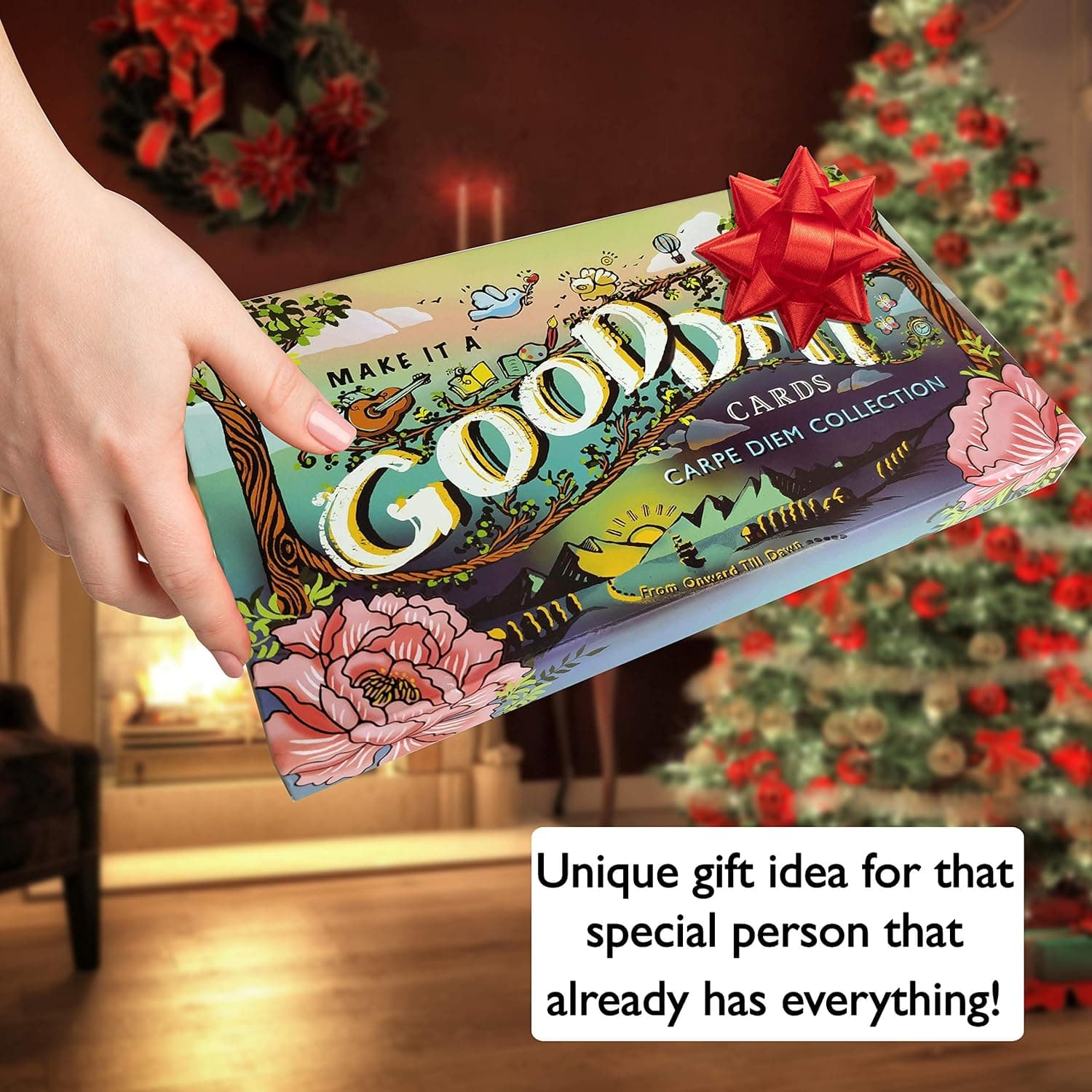 Make Your Life Better! Great for New Year Resolutions Ideas. Good Day Cards: Carpe Diem Collection Motivational Self Help Cards & Gift Box  - Image 7