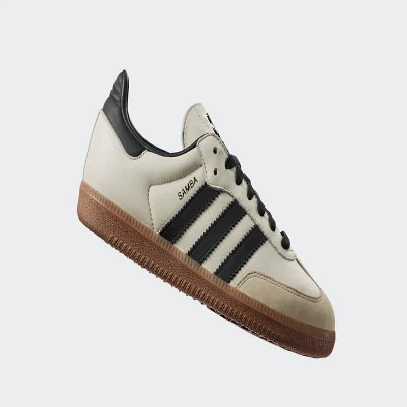 adidas Samba OG Cream White Sand Strata Womens Cream Sports Sneaker ID0478 - Image 5