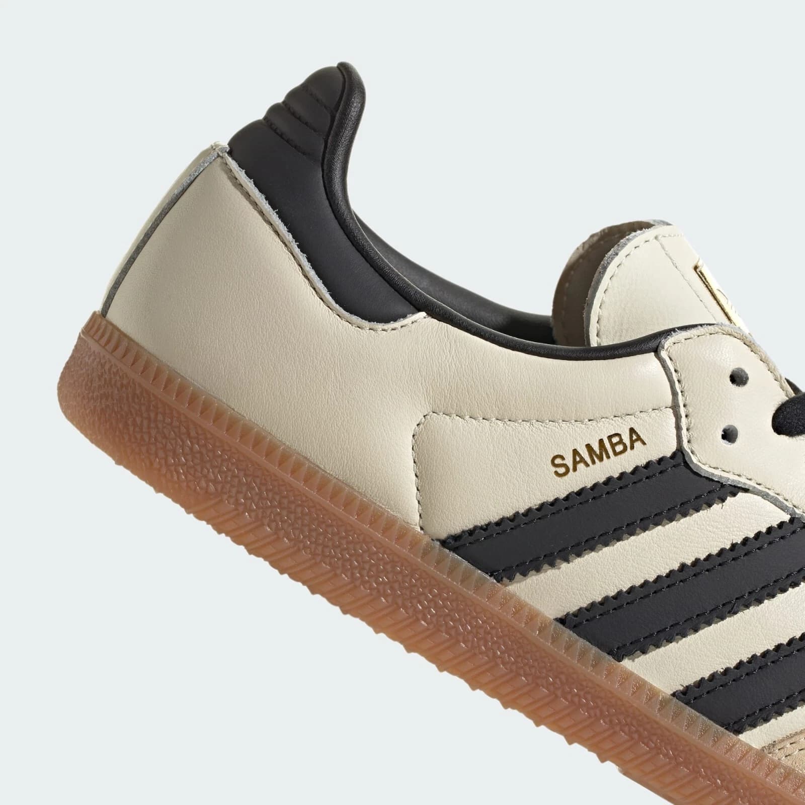adidas Samba OG Cream White Sand Strata Womens Cream Sports Sneaker ID0478 - Image 6